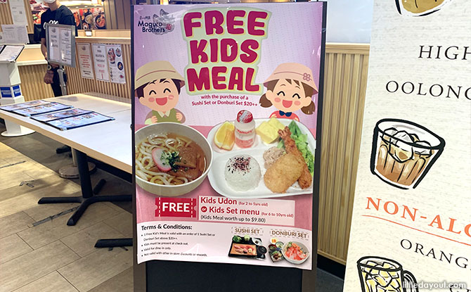 Maguro Brothers Free Kids Meal