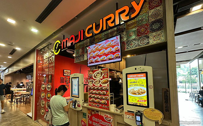 Ordering at Maji Curry