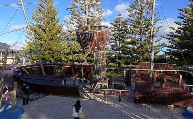 A 5D4N Road Trip To Margaret River In Western Australia 7 Sunken ship-themed playground at Busselton Jetty