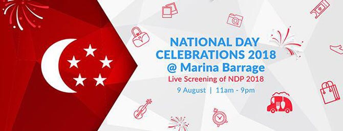 National Day Celebrations 2018 @ Marina Barrage