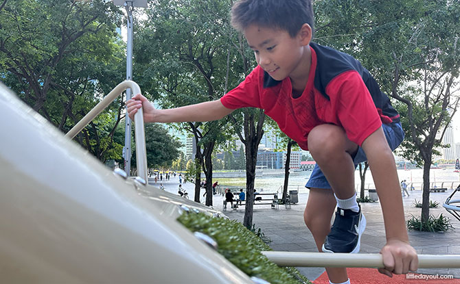 Marina Bay Playground: Exciting Play Hills In The City 2 Playworld’s PlayHill playground set