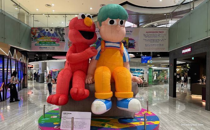 Marina Square's Sesame Street Magical Art World Chapter 2: Celebrate Creativity From 1 Oct To 31 Dec 2026 7 Giant Sesame Street Inflatables around Marina Square
