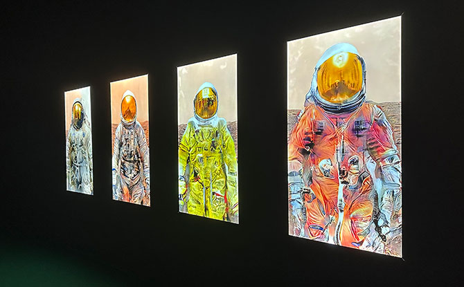 Marsonauts by Swiss artist Nero Cosmos