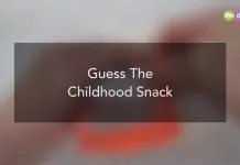Guess The Childhood Snack