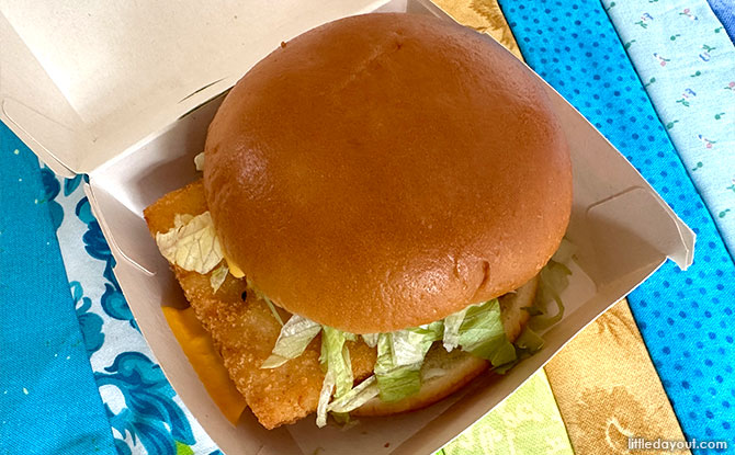 McDonald's Singapore Unveils Black Pepper Cheese Filet-O-Fish: Taste Test