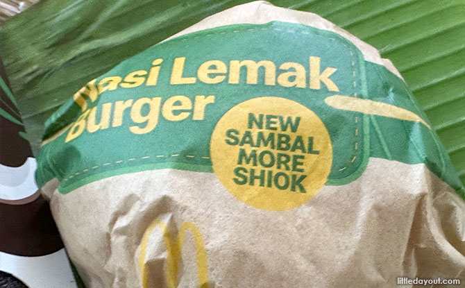 McDonald's Nasi Lemak Burger 2023