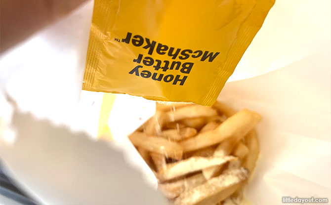 Honey Butter McShaker Fries Preparation