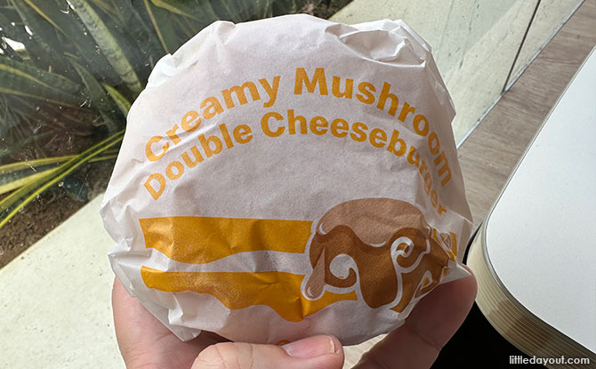 McDonald’s Creamy Mushroom Double Cheeseburger Review