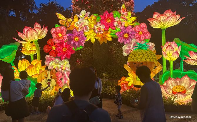 Mid-Autumn Festival At Gardens By The Bay 2026: Lanterns And More With Fenbao & Friends 6 Colourful Blossoms