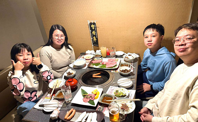 Dinner at Yakiniku KouKaenn