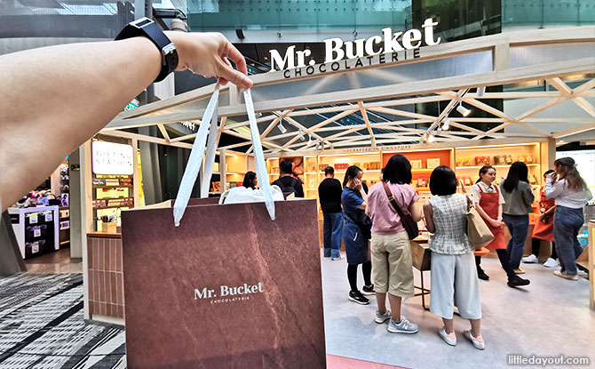 Mr. Bucket Chocolaterie's Airport Pop-Up: Gift Uniquely Singapore Chocolate