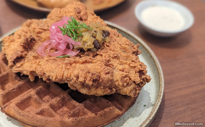 Buttermilk Fried Chicken & Waffles