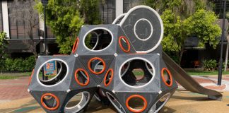 Robertson Quay Playground: Blocks For the Future By Alkaff Bridge