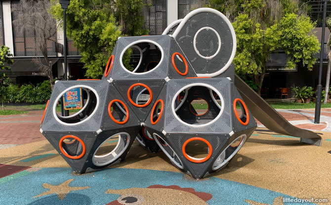 Robertson Quay Playground: Blocks For the Future By Alkaff Bridge