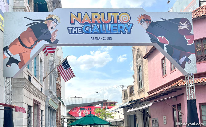 Main gallery exhibition for Naruto 