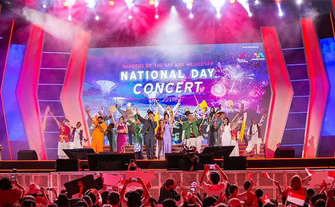 Gardens By The Bay & Mediacorp National Day Concert: Celebrate With Live Acts, Games & Fireworks On Sun, 4 Aug