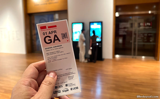 Tickets for National Gallery Singapore