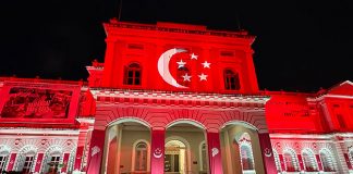 National Museum Of Singapore Facade Lights Up From 21 July To 9 August 2023