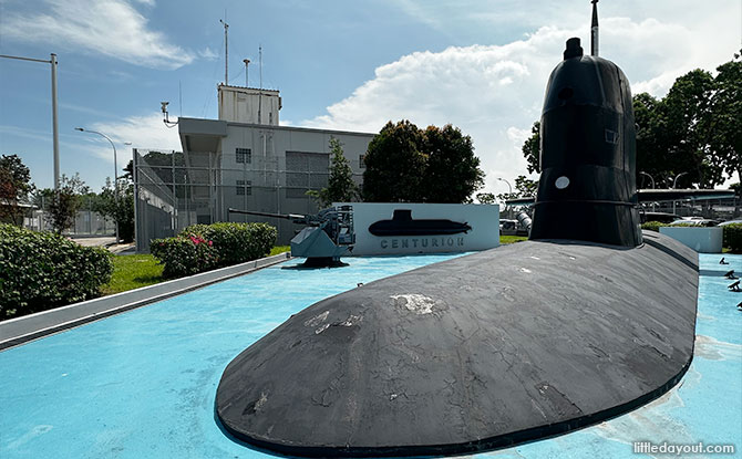 conning tower of a Challenger-class submarine