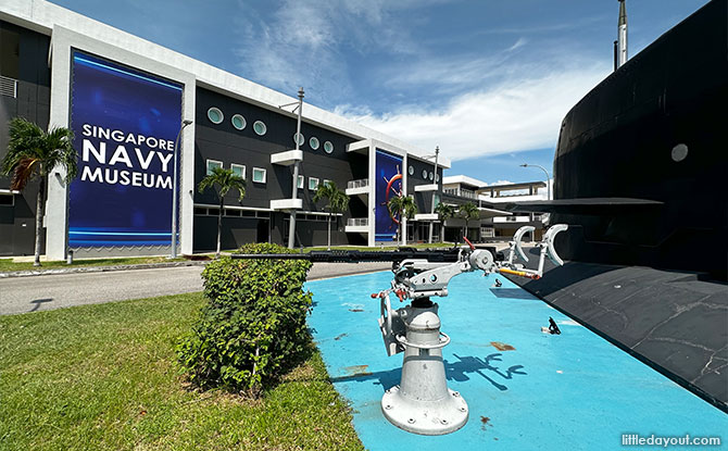 "Docking" at the Singapore Navy Museum