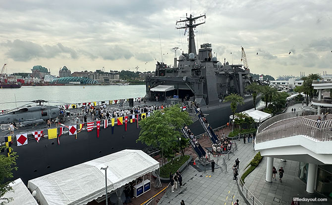 RSS Resolution Ship Visit