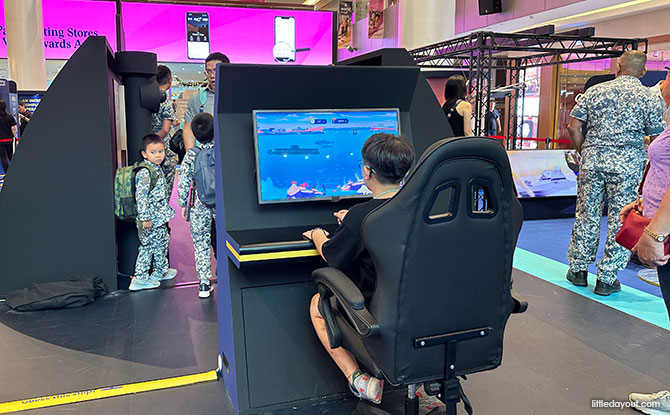 Virtual Simulators at Navy at Vivo
