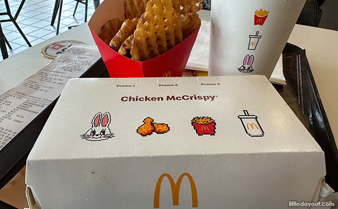New Jeans McDonald's Singapore's Sweet & Spicy Chicken McCrispy