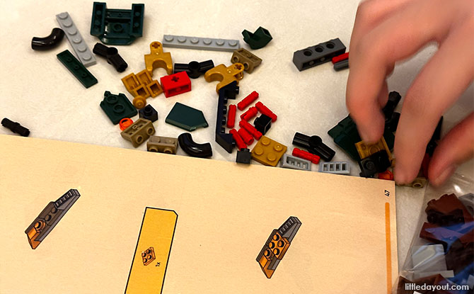 Building the LEGO NINJAGO Mech