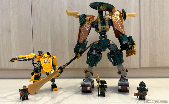 Lloyd and Arin's Ninja Team Mechs 71794, NINJAGO®