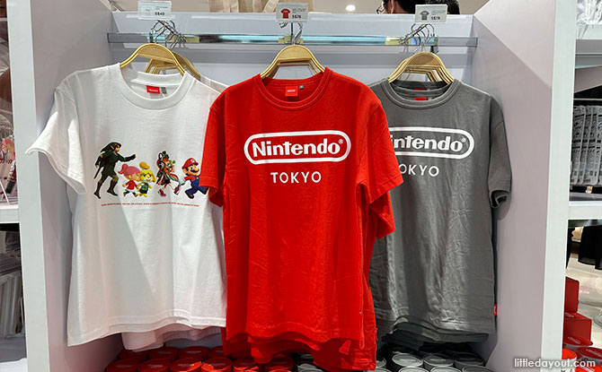 Nintendo t-shirts