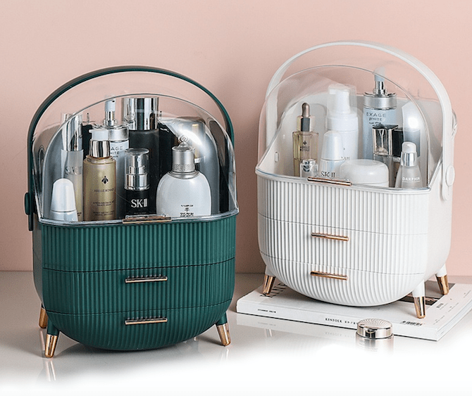 nordic style retro cosmetics organizer