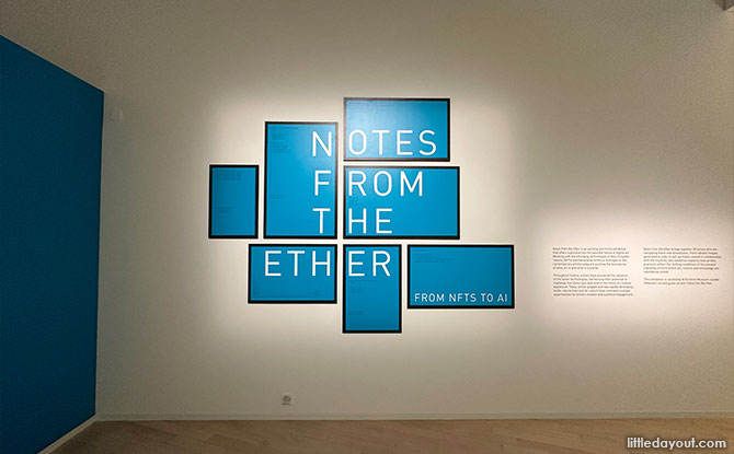 Notes From the Ether at ArtScience Museum