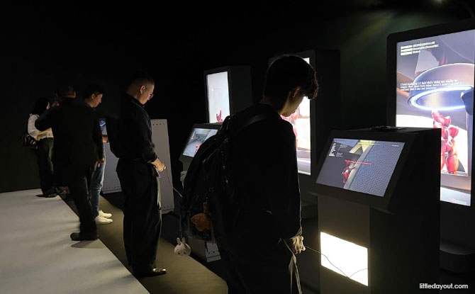 NOX: Confessions Of A Machine – A Visionary Exhibition Through Videos & Gameplay 4 Game 1: Charging Station in the Treatment Centre