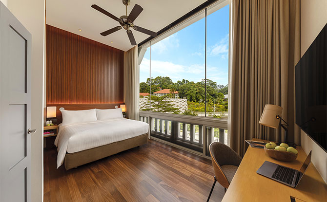 Refurbished Junior Suites at Oasia Resort Sentosa Refurbished Junior Suites at Oasia Resort Sentosa