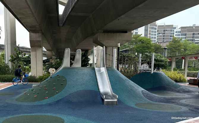 Ultimate Guide To One Punggol: Community Club, Hawker Centre, Library & More 15 Punggol Green: Playground Next to One Punggol