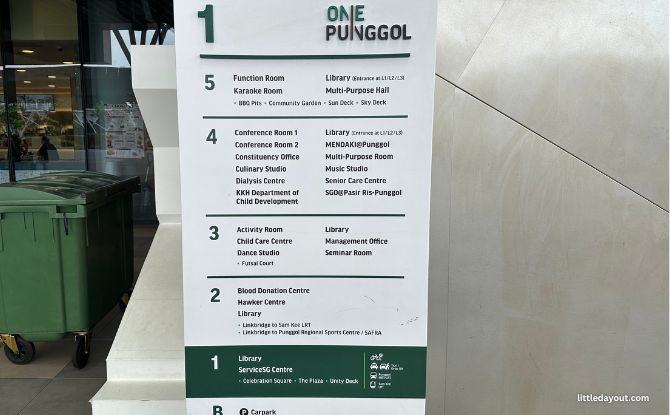Ultimate Guide To One Punggol: Community Club, Hawker Centre, Library & More 2 guide on what you can do at One Punggol