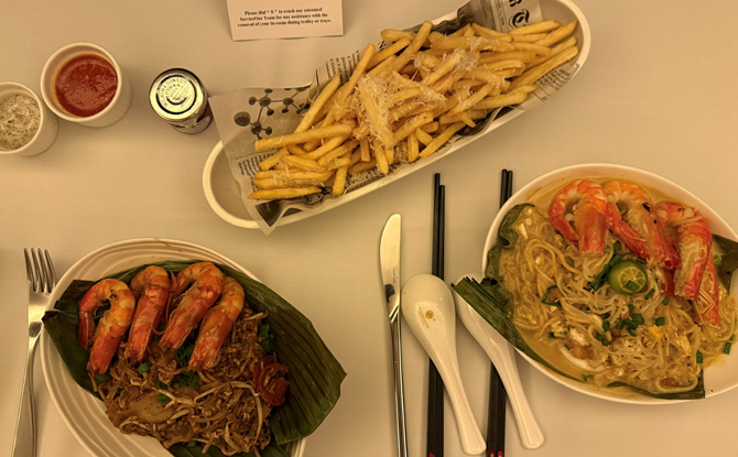 simply order room service and enjoy the unhurried calm of the space