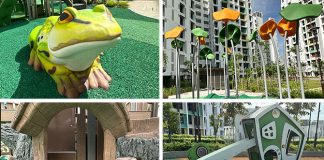 Parc Clover @ Tengah Playground: Lollipop Trees & A Giant Frog
