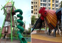 Parc Flora @ Tengah Playground: Giant Rooster & Treehouse On A Hill