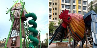 Parc Flora @ Tengah Playground: Giant Rooster & Treehouse On A Hill