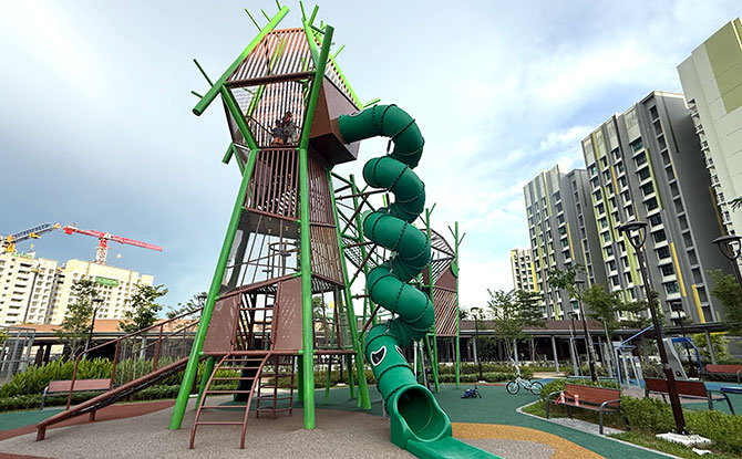 Parc Flora @ Tengah Playground: The Treehouse