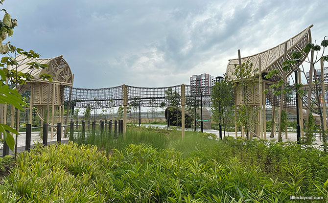 Parc Glen @ Tengah Playground: Sand Obstacle Course