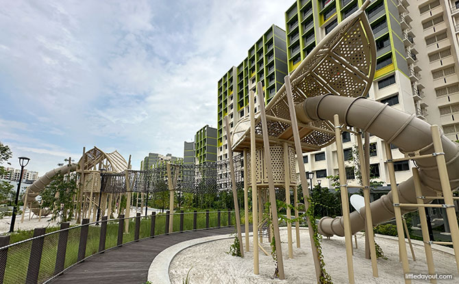 Sand Playround at Parc Glen