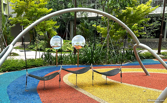 Parc Woods @ Tengah Playground: Arcs & Kiddiwinks 4 Hammocks
