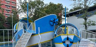 Park Aquaria: Ship Playgrounds At The Pasir Ris Park