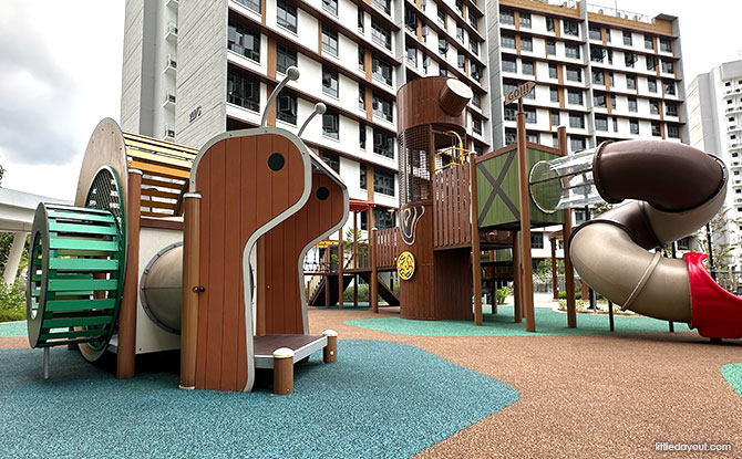 Park Edge @ Bidadari Playground: The Squirrel & The Snail 6 Snail Playground