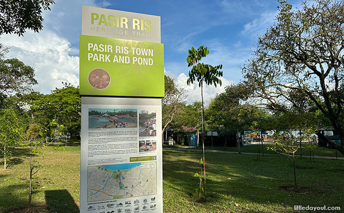 Pasir Ris Town Park Marker