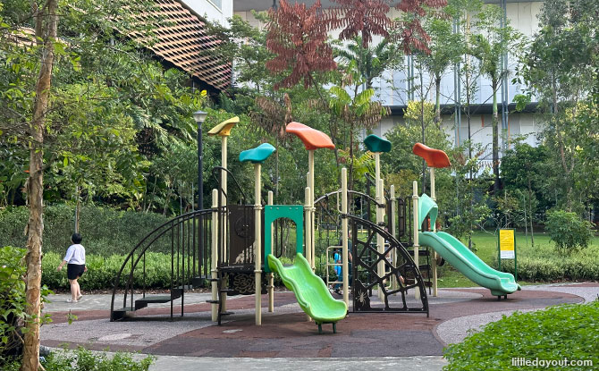 Pasir Ris Town Park playground overview