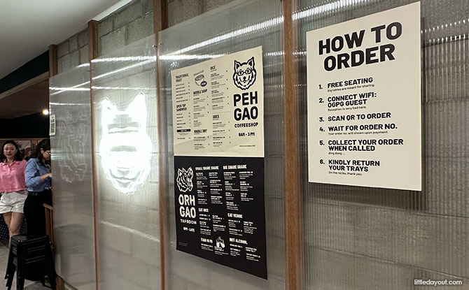 Peh Gao Coffeeshop By Day, Orh Gao Taproom By Night 1 Peh Gao Coffeeshop and Orh Gao Taproom at Serene Centre