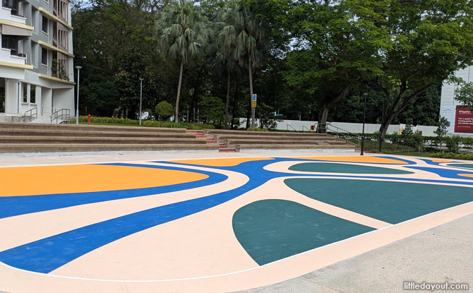 300 square metre multi-purpose plaza